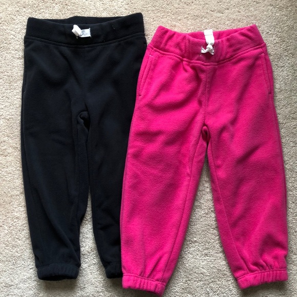 Toddler Girls Fleece Pants Size 3T
